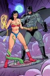 Wonder Woman and Batman