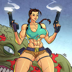 My vision: Lara Croft