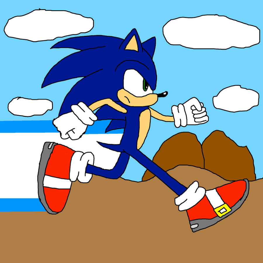 Sonic Unleashed - Running by  on  @DeviantArt