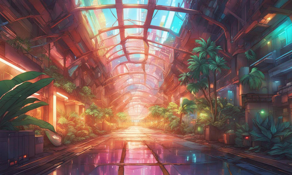 Glowing Pathways: Future-Forward Architecture by CRIATIVEDREAMER on ...