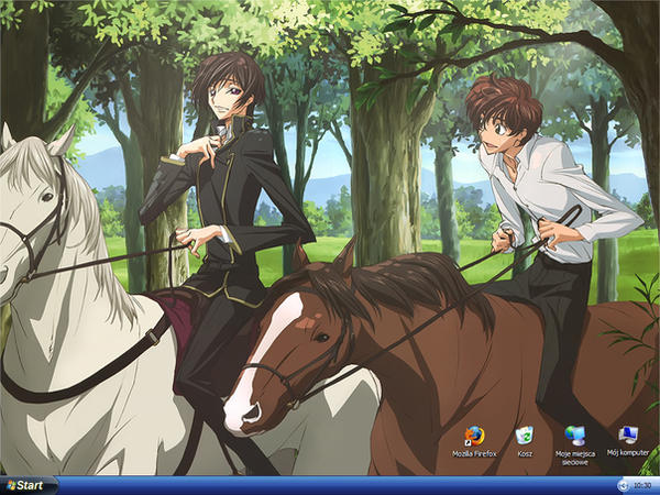 Lelouch and Suzaku - desktop