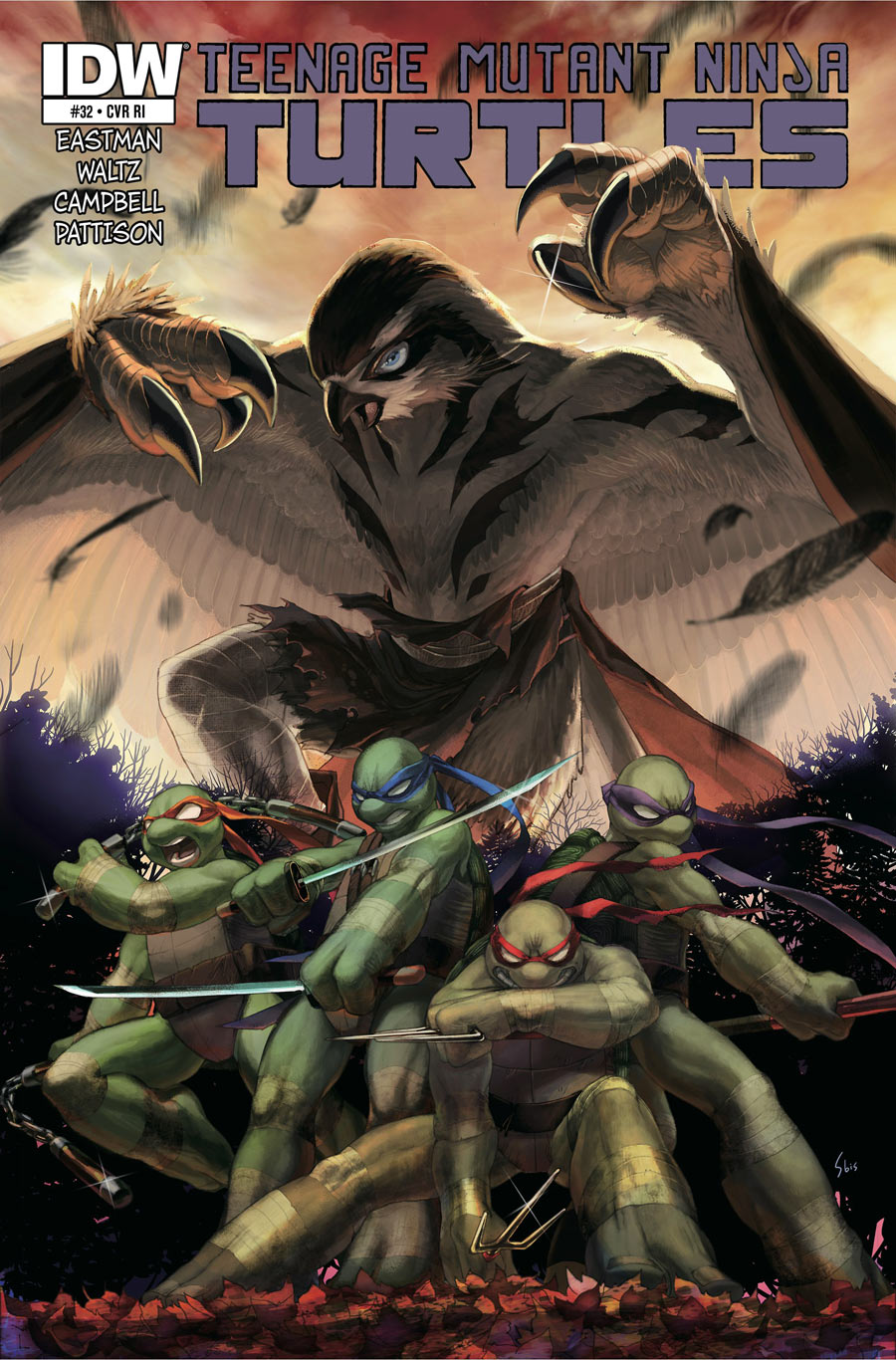 TMNT #32 variant cover