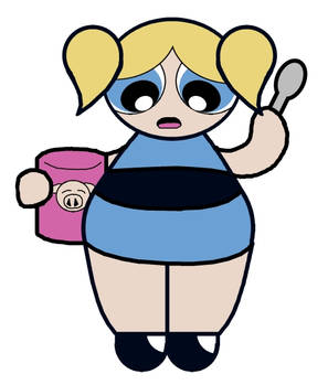 A chubby Powerpuff