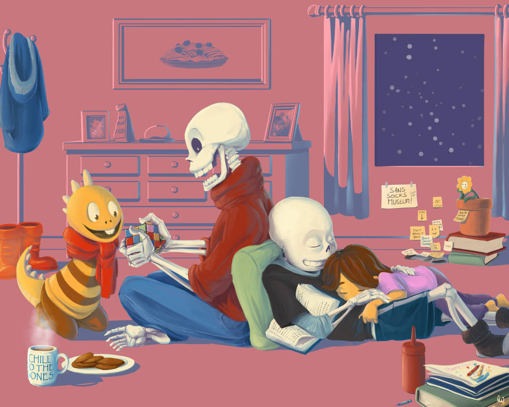 Undertale Goodluck Undertale - Good afternoon by oennarts on DeviantArt