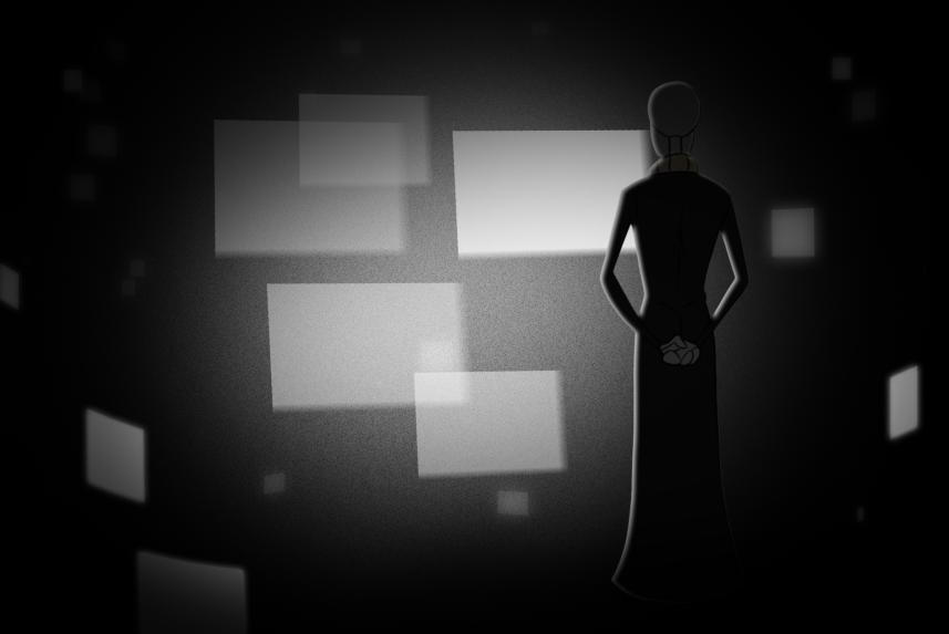 Layout for Gaster Animation by oennarts on DeviantArt