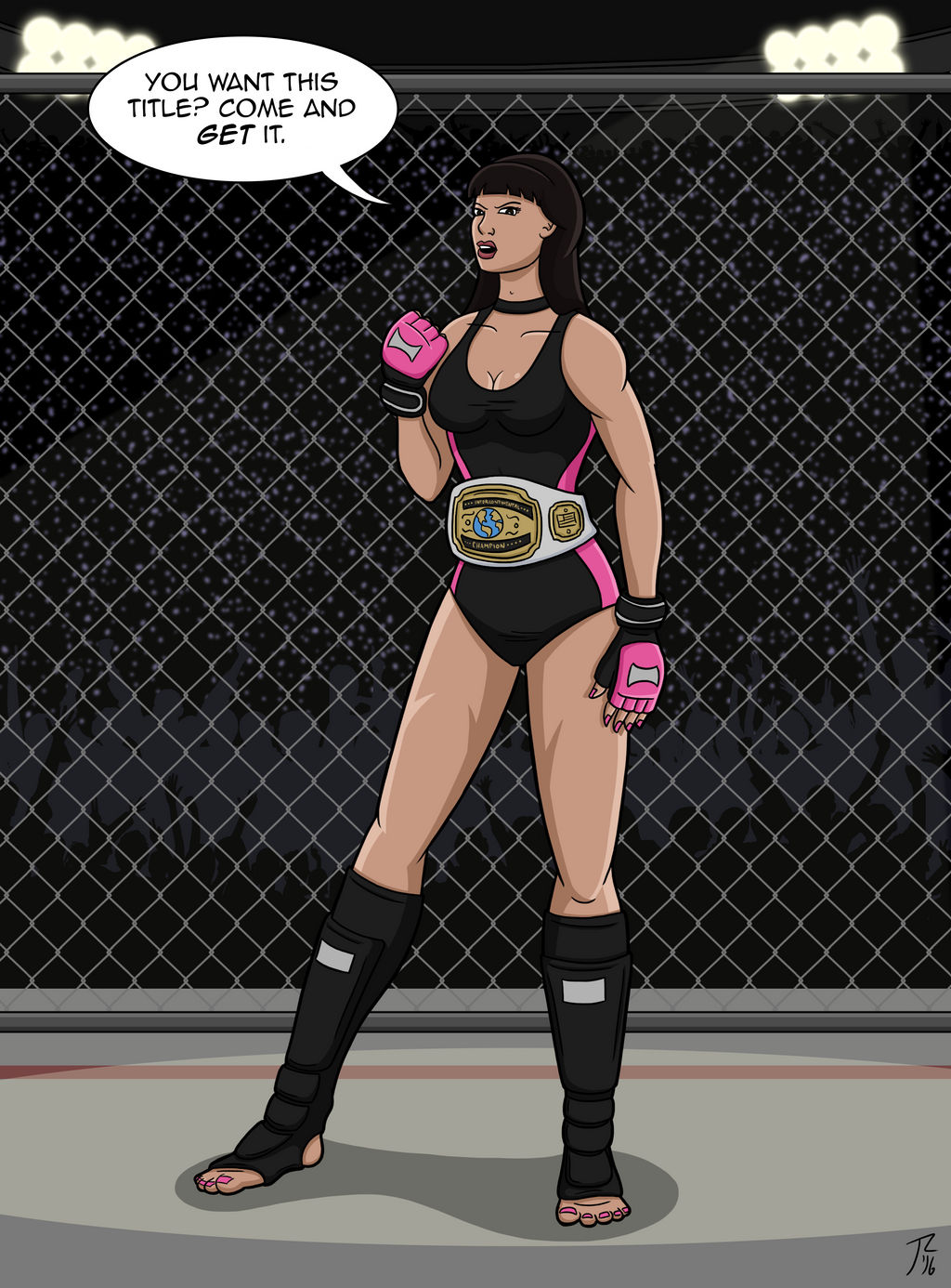 Arianna the Cagefighter