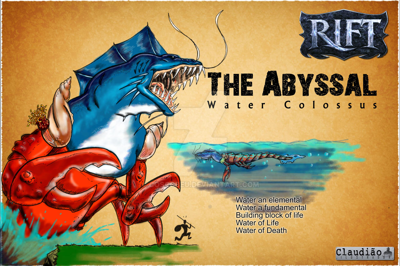 The Abyssal - Water Colossus by coscobeu on DeviantArt