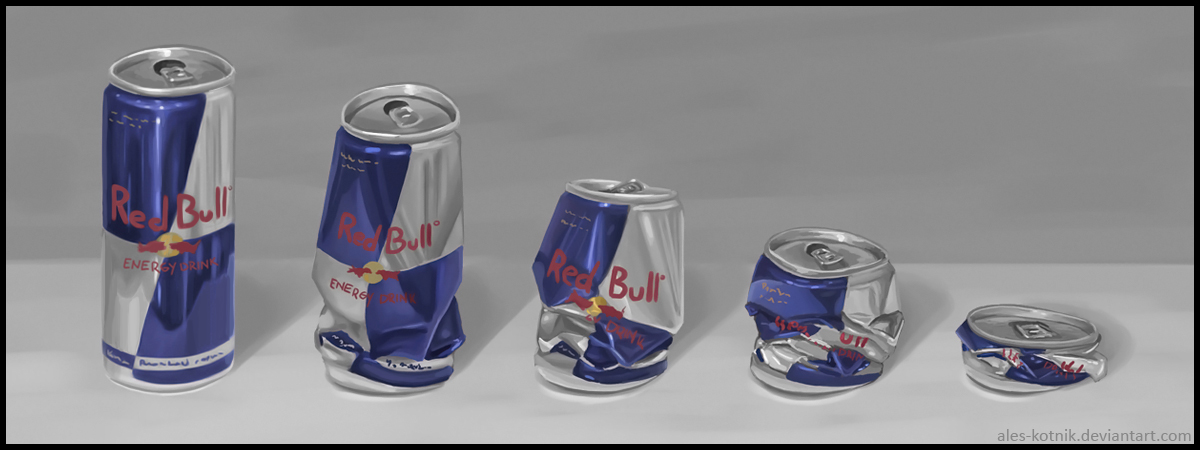 Red Bull Can