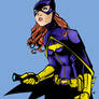 Batgirl purple and yellow