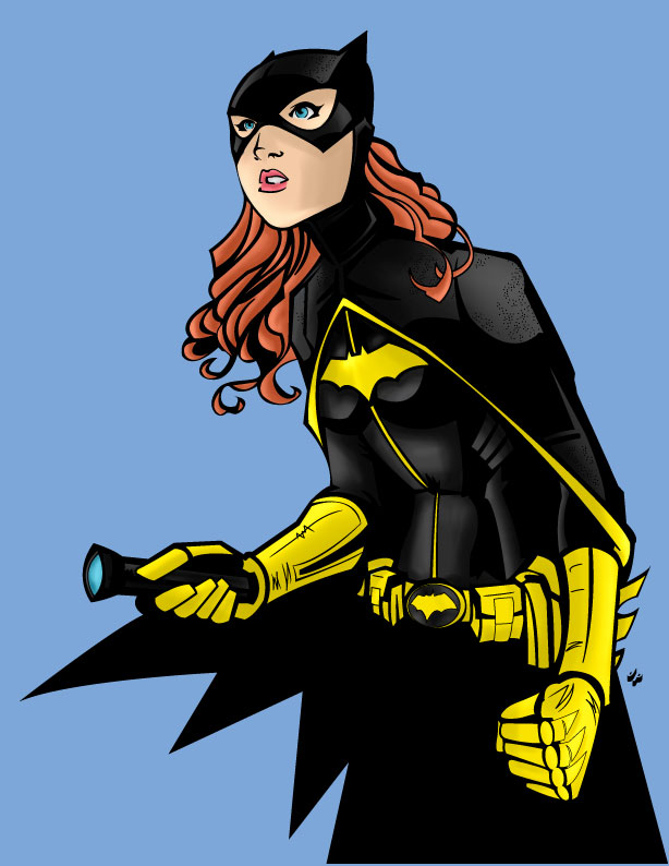 Batgirl black and yellow