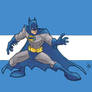 Batman -blue and grey