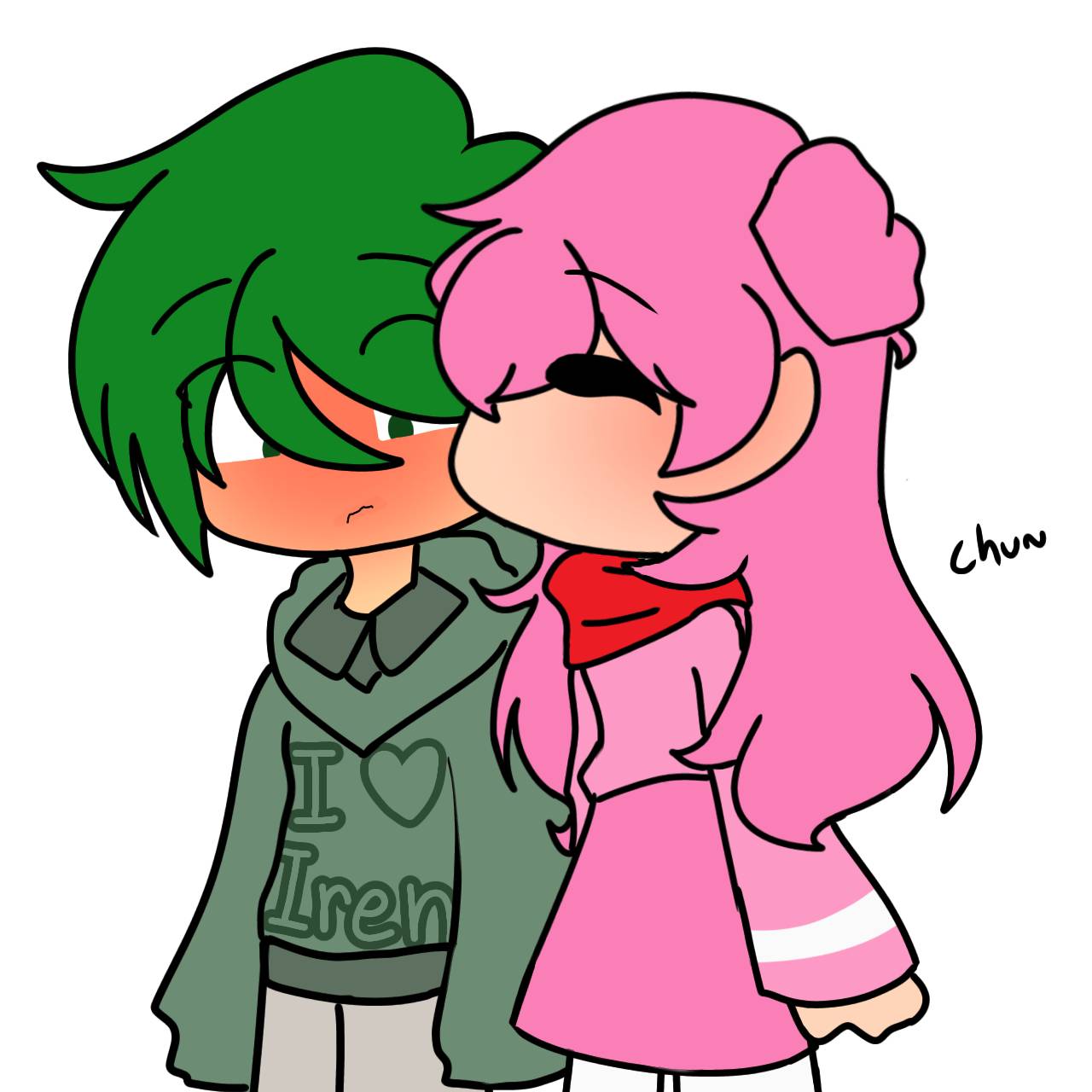 Melon Playground Kiss by SubiyaniGani on DeviantArt