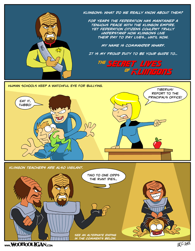 Secret Lives of Klingons!