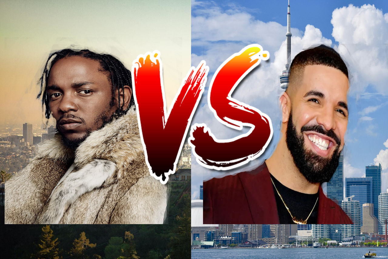 Kendrick lamar vs drake poster by thegoatgamer10 on DeviantArt