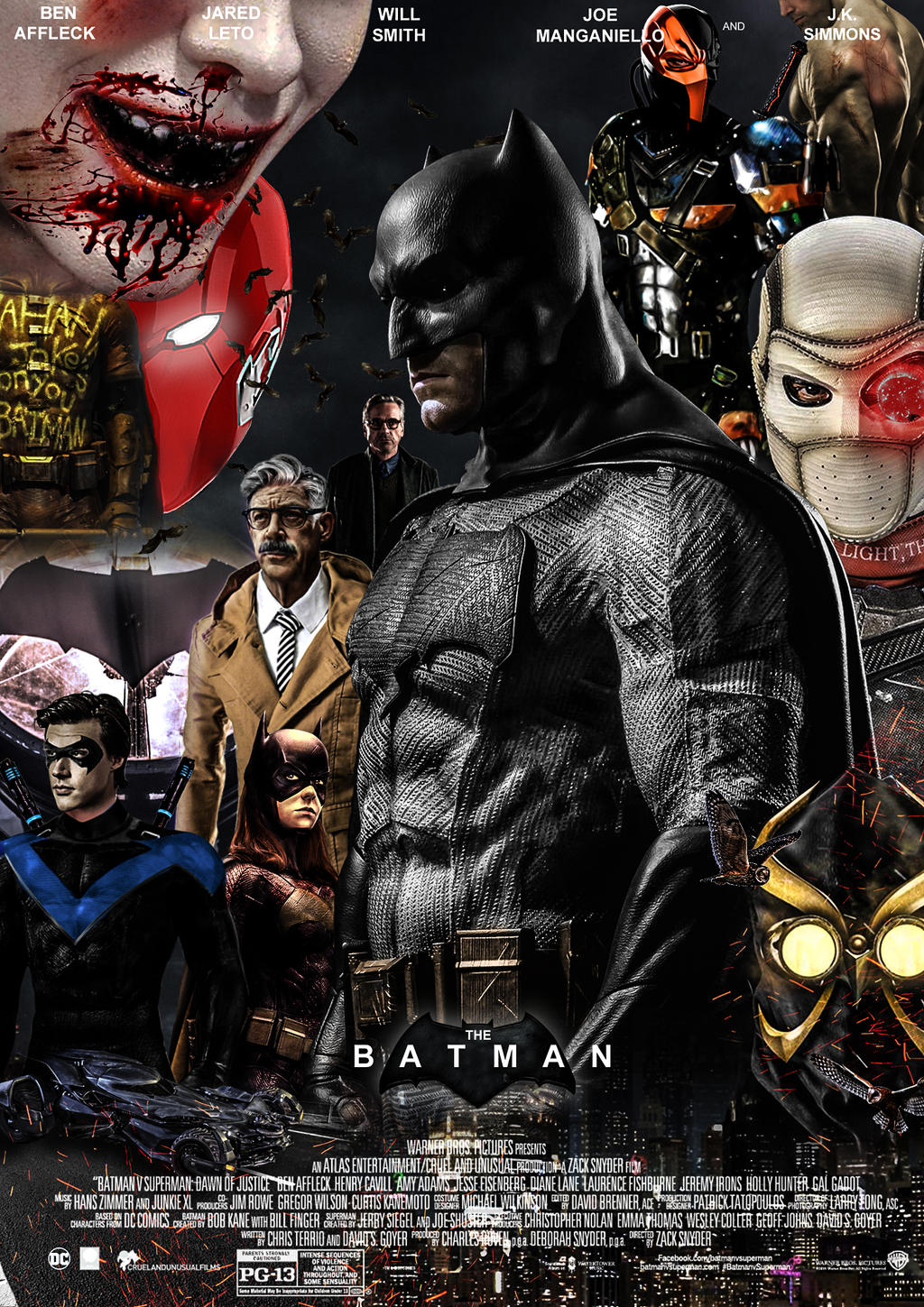 The Batman Ben Affleck Movie Poster by halilfurkanaydin on DeviantArt