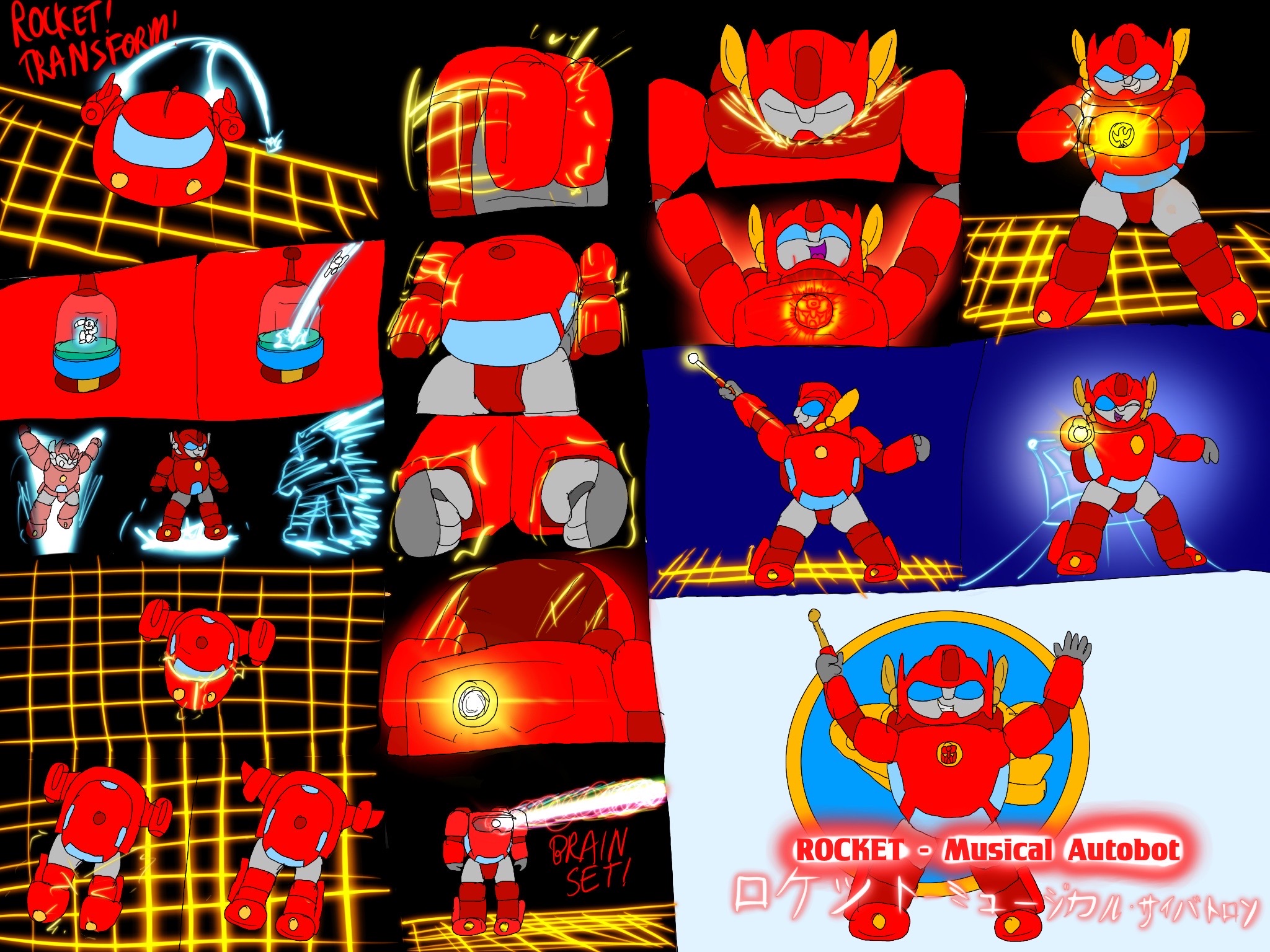 Transformers Rocketship Transformers Transformation Sequence - Rocket by owhfpictures211 on ...
