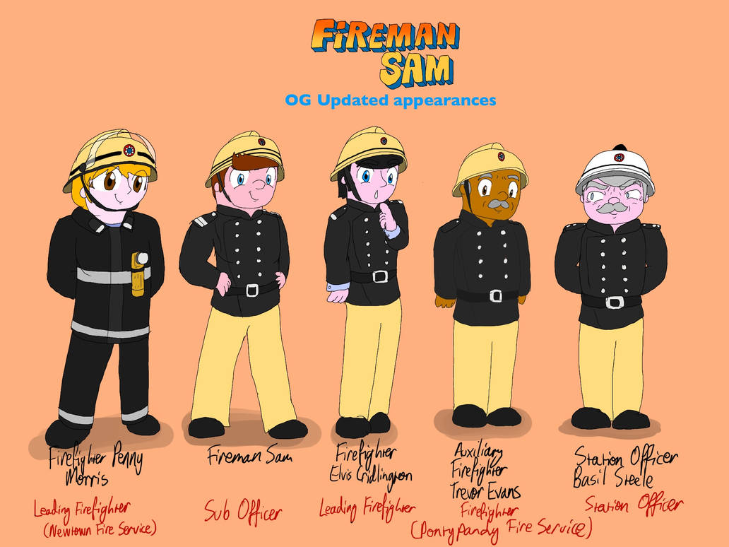 Fireman Sam Updated Appearances by owhfpictures211 on DeviantArt