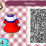 QR code for animal crossing new leaf (kannon)