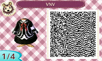 QR code for animal crossing new leaf Vampire night