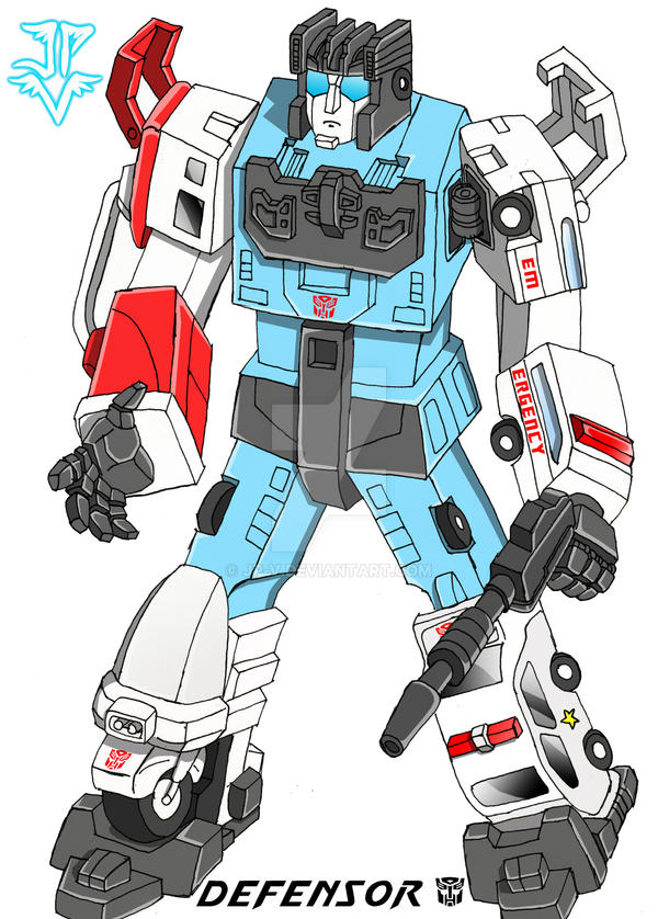 Transformers - Defensor - RQ by JP-V on DeviantArt