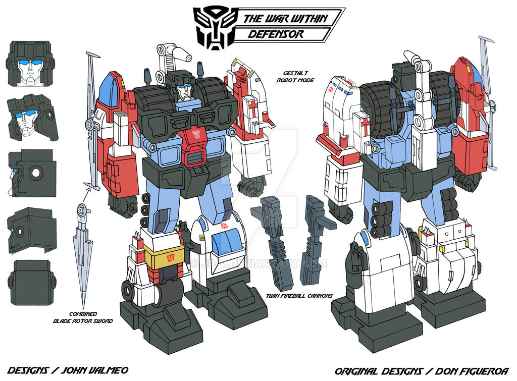 The Ark - War Within - Protectobots - Defensor