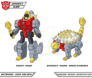 Dinobot - Slam - G1 Cartoon - Fan Art Design