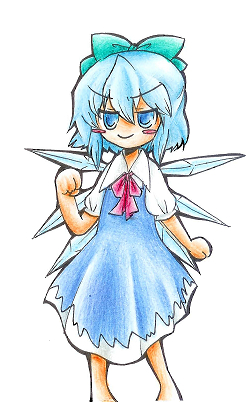 Touhou-Cirno.