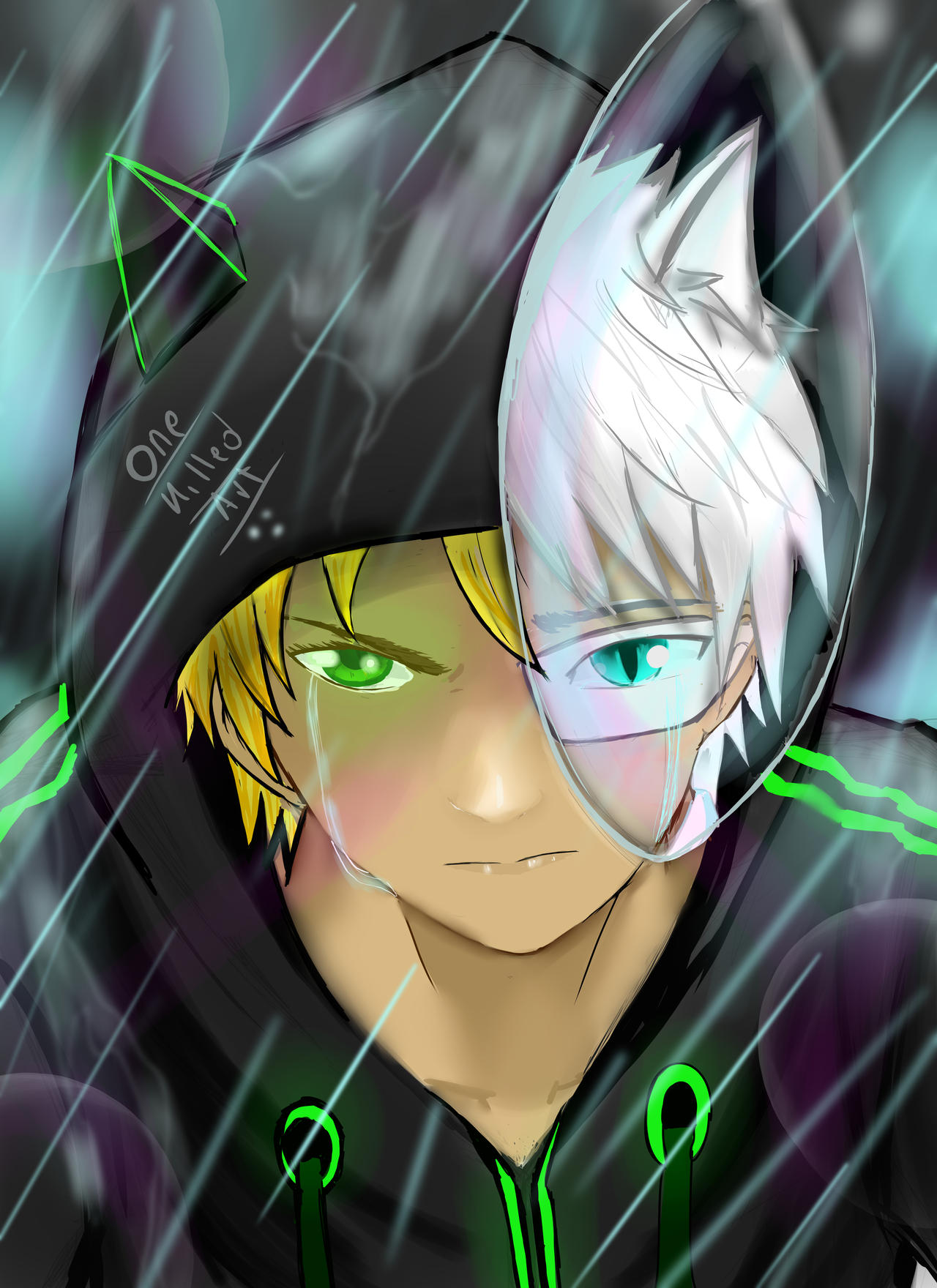 Fan Art Chat Noir And Chat Black By Onekilledart On Deviantart Fan Art Chat Noir And Chat Black By Onekilledart On Deviantart