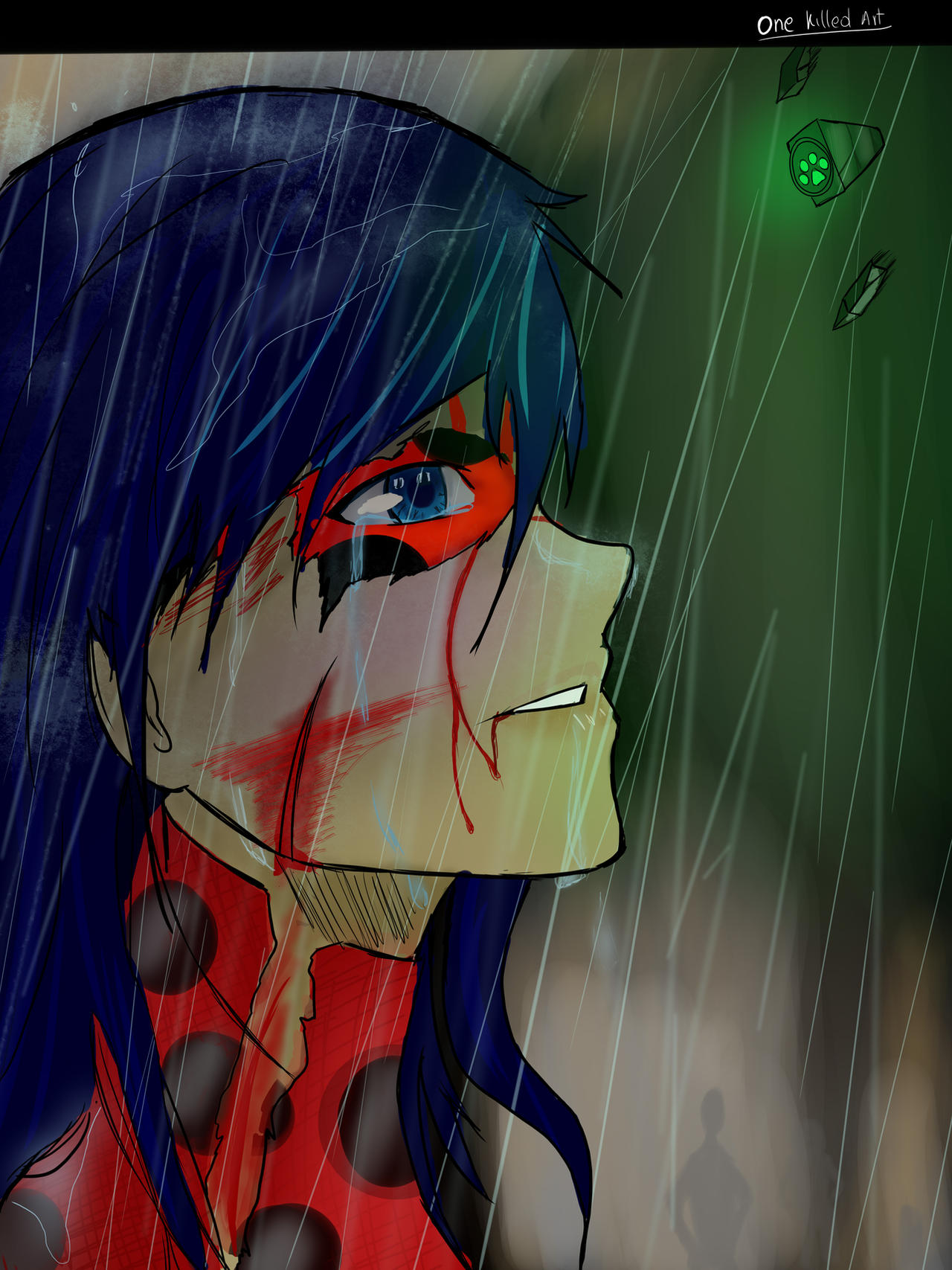 Ladybug Defeted ladybug by onekilledart on DeviantArt