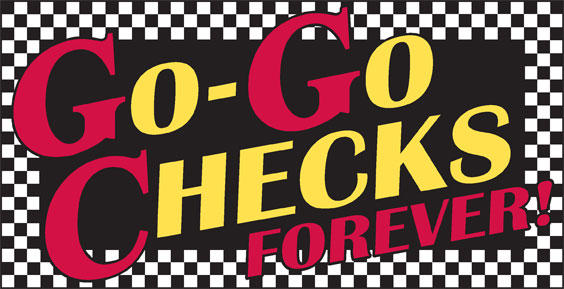 Go-Go Checks Forever logo design by JKCarrier on DeviantArt