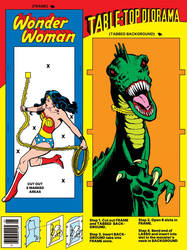 The Lost Wonder Woman Tabloid: Back Cover