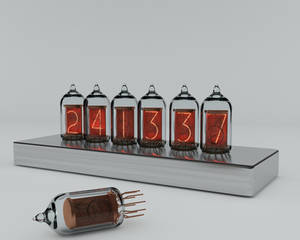 Nixietube clock