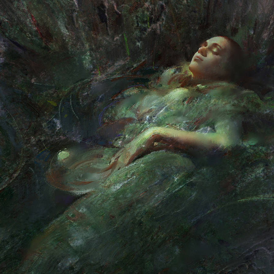 Girl in the Pond by wawa3761