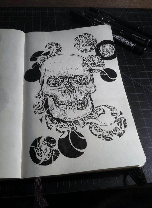 Skull Doodle