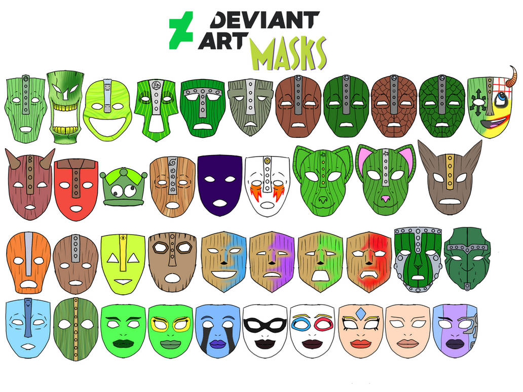 Living Mask Deviantart Deviantart Masks by Zed36k on DeviantArt
