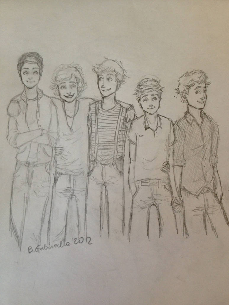 One Direction Deviantart one direction doodle by freaky-punch on DeviantArt