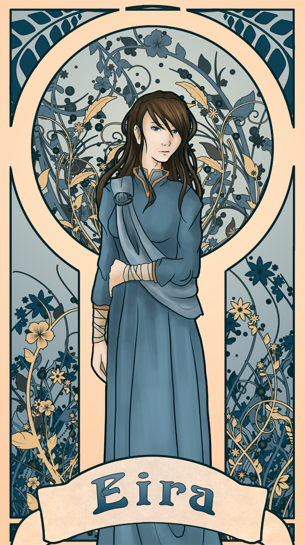 Eira - Art Nouveau Style