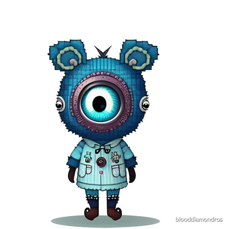 Cyclops robot bear by blooddiamondrose1238 on DeviantArt