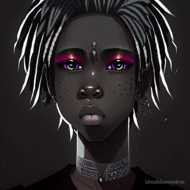 Punk goth femboy by blooddiamondrose1238 on DeviantArt