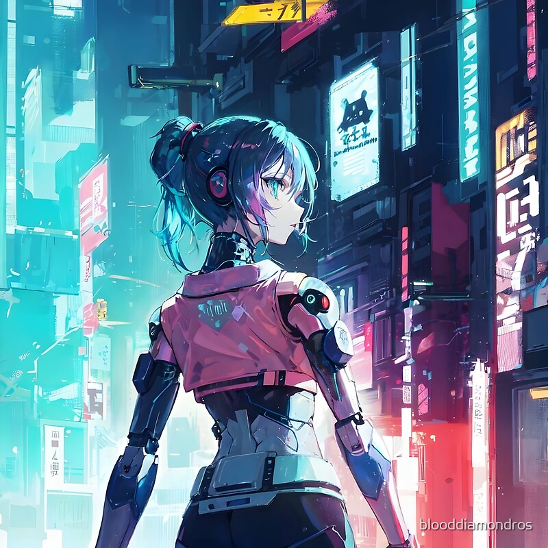 Wallpaper-cyberpunk-Anime by MotherBlade on DeviantArt