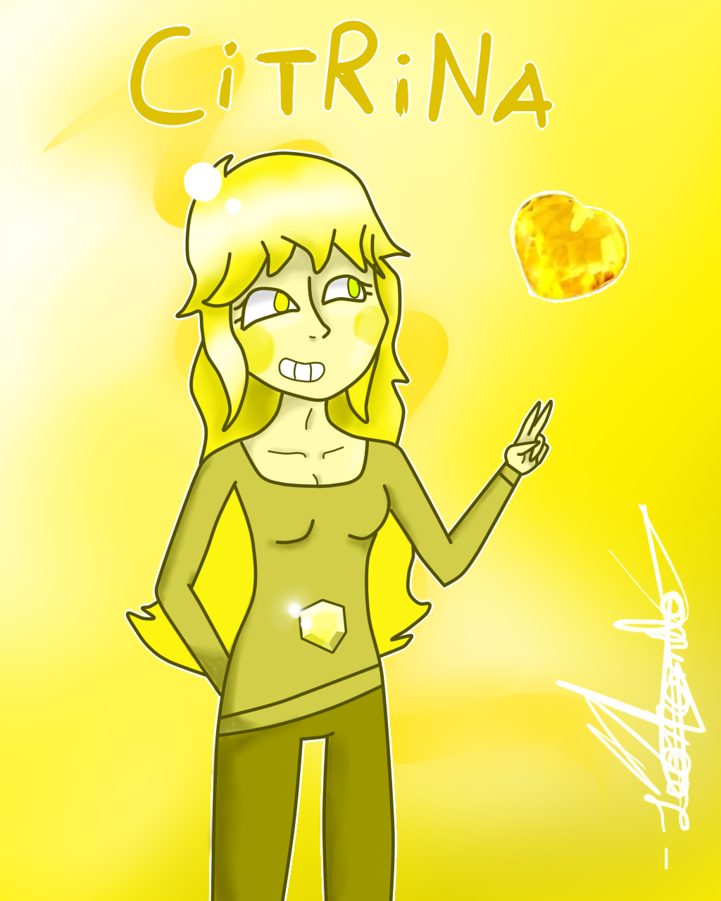 Nueva Gemsona - Citrina