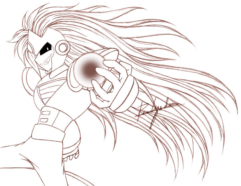 Sketch - Space Ruler Terra by yukito-chan on DeviantArt