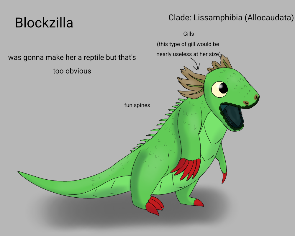 Blockzilla Print Learningblocks critters: Blockzilla by Minish4rk on DeviantArt