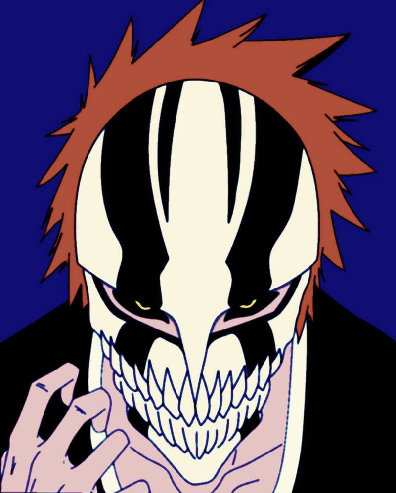 Ichigo vizard mask by BioStratos on DeviantArt