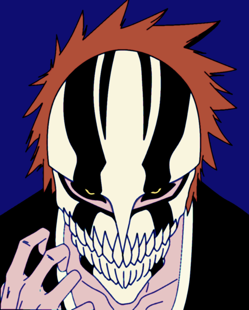 Ichigo vizard mask by BioStratos on DeviantArt
