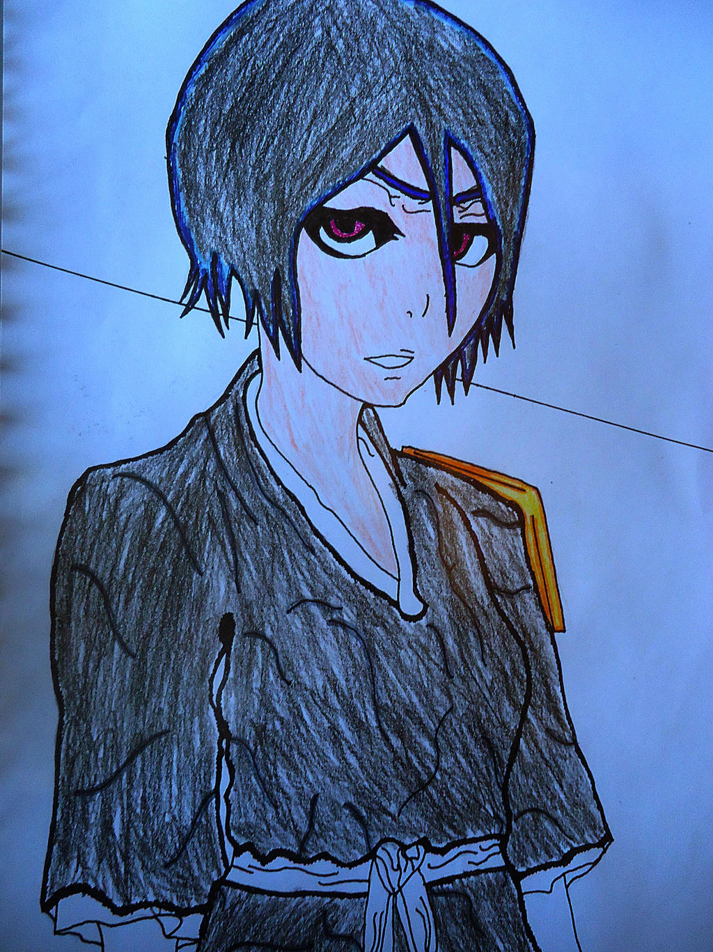 Rukia Kuchiki drawing... by BioStratos on DeviantArt
