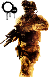 Call of Duty Soldier Render