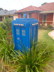 Doctor who letterbox by zebbbb