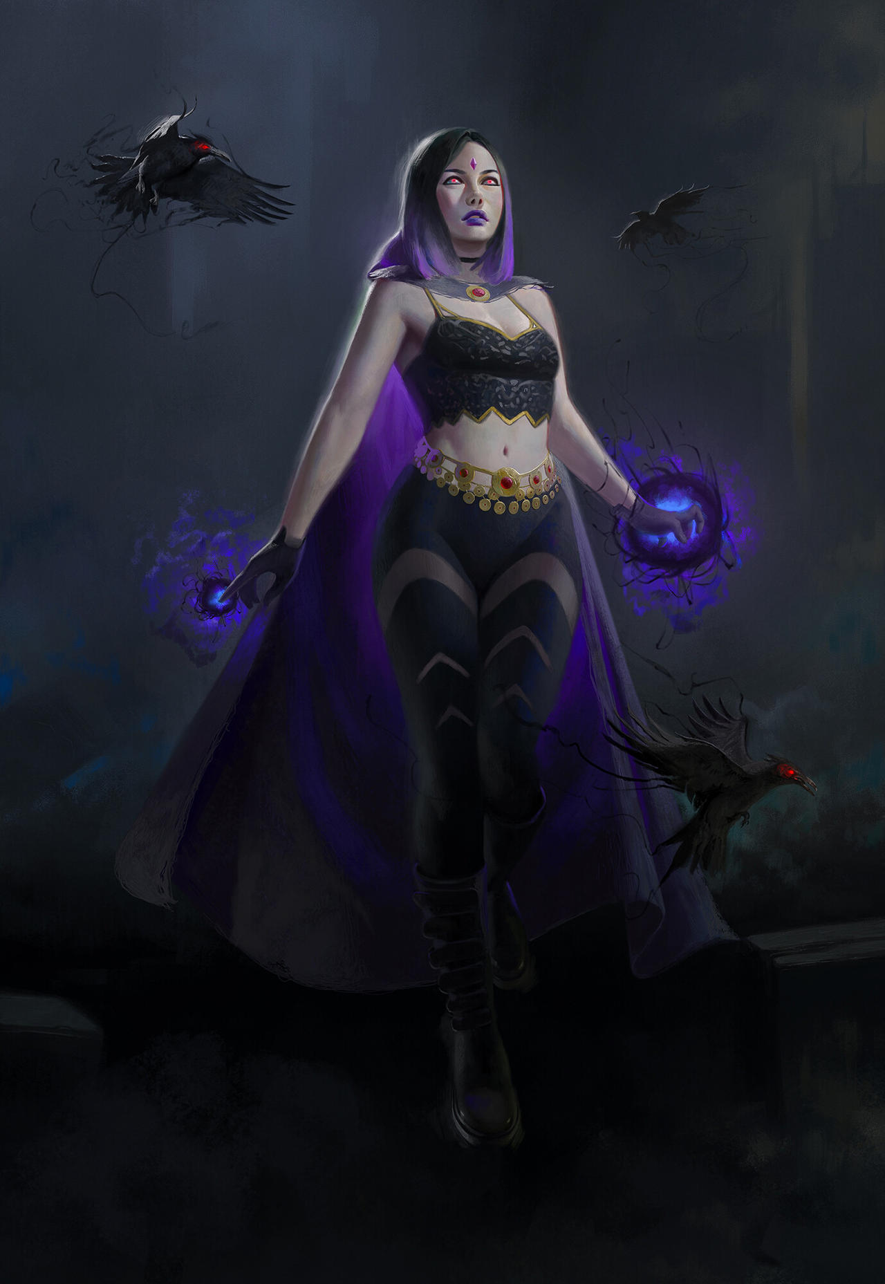 Raven Fanart by PavelValseca on DeviantArt