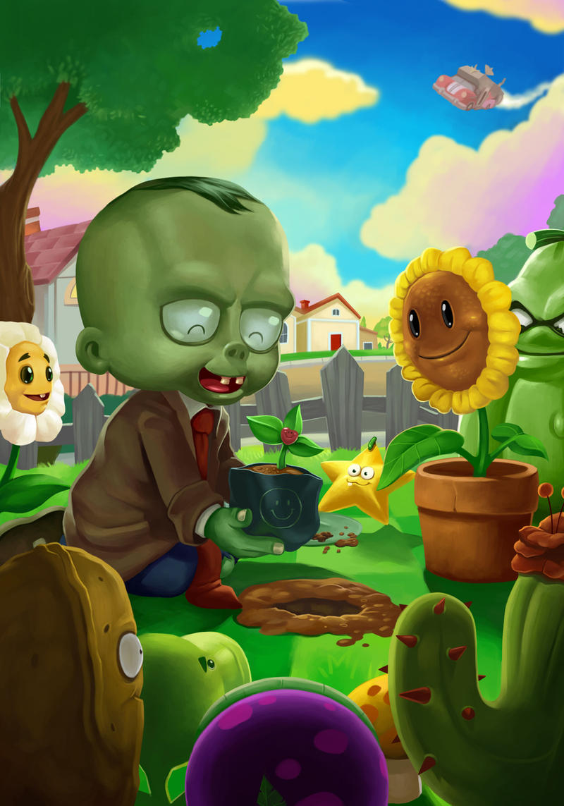 Planting Friendship (Plants Vs. Zombies)